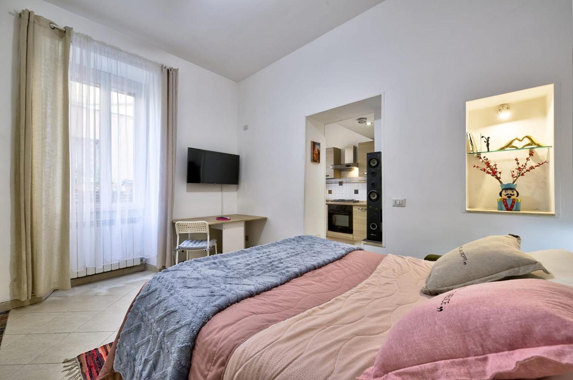 Accogliente Monolocale A Ben Collegato Vicino A Luiss E Sapienza Apartment